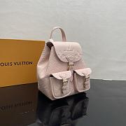 Louis Vuitton Monogram Empreinte Backpack Pink M47074-20*22*14cm - 4