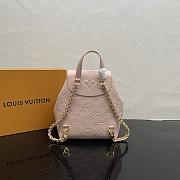 Louis Vuitton Monogram Empreinte Backpack Pink M47074-20*22*14cm - 3