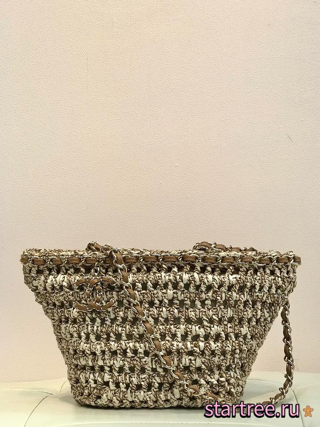 Chanel Crochet Small Shopping Bag -36*20*12cm - 1
