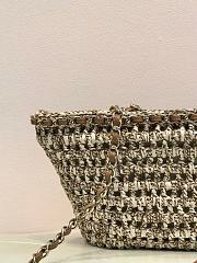 Chanel Crochet Small Shopping Bag -36*20*12cm - 5