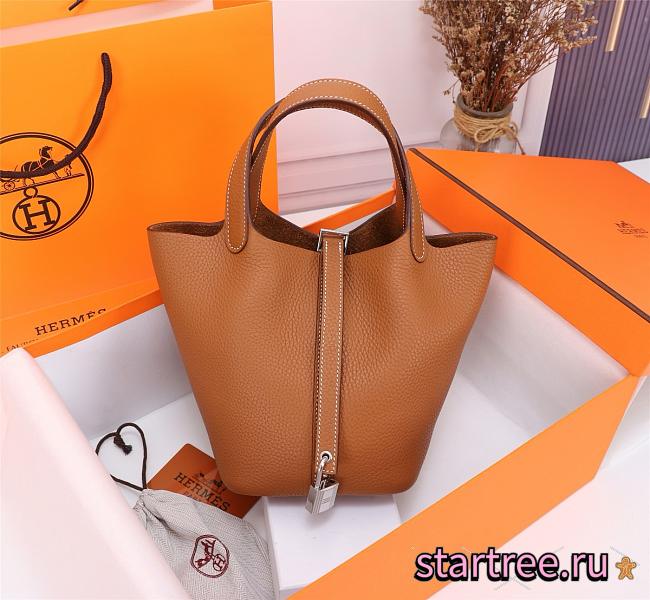 Hermès | Picotin Lock 18 Brown-18cm - 1