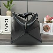 Loewe XXL Puzzle Fold Tote in shiny calfskin-59*25.5*25cm - 5