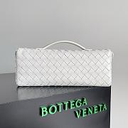 Bottega Veneta Long Clutch With Handle White-31x13x3cm - 2