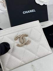 Chanel Card Holder White - 3