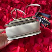 Gucci Bamboo Small Handbag White 675797 - 5