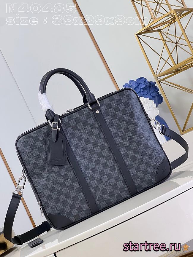 Louis Vuitton Voyage Damier Graphite bag-39.5*29.9cm - 1