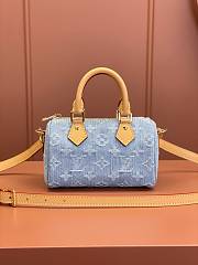 LV NANO SPEEDY Bag- 16*10*7.5CM - 1