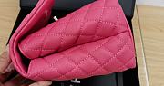 Chanel | CoCo Handle Rose Red Bag Gold -29cm(Real Shot) - 5