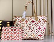 LOUIS VUITTON Neverfull MM Coral M25317-31*28*14cm - 1