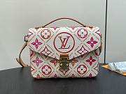 LOUIS VUITTON Pochette Métis Coral M11461-25*19*7CM - 1