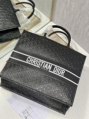 DIOR | Christian Book Tote Large Black - M1286 - 41 x 32 cm - 3