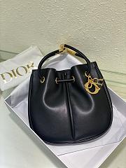 Dior Medium Nolita Bag Black Calfskin-27*25*5cm - 2