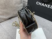 Chanel 2022 Cruise Clutch Bag Black-13.5*13.5*6cm - 5