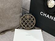 Chanel 2022 Cruise Clutch Bag Black-13.5*13.5*6cm - 2