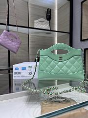 Chanel Mini 31 HandBag Green-17.5*20.5cm - 1