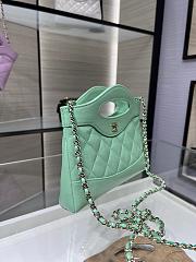 Chanel Mini 31 HandBag Green-17.5*20.5cm - 4