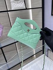 Chanel Mini 31 HandBag Green-17.5*20.5cm - 3