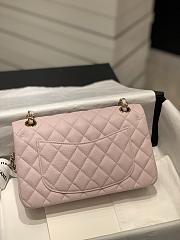Chanel Small Classic Flap Caviar Bag in Pink With Gold Hardware-23cm - 4
