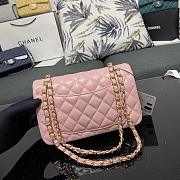 Chanel Small Classic Flap Bag in Pink With Gold Hardware-23cm - 3