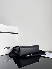 Celine Teen Vctoire Small Bag In Soft Calfskin Black - 2