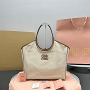 MIUMIU IVY canvas bag-36*37*18cm - 1