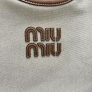 MIUMIU IVY canvas bag-36*37*18cm - 2
