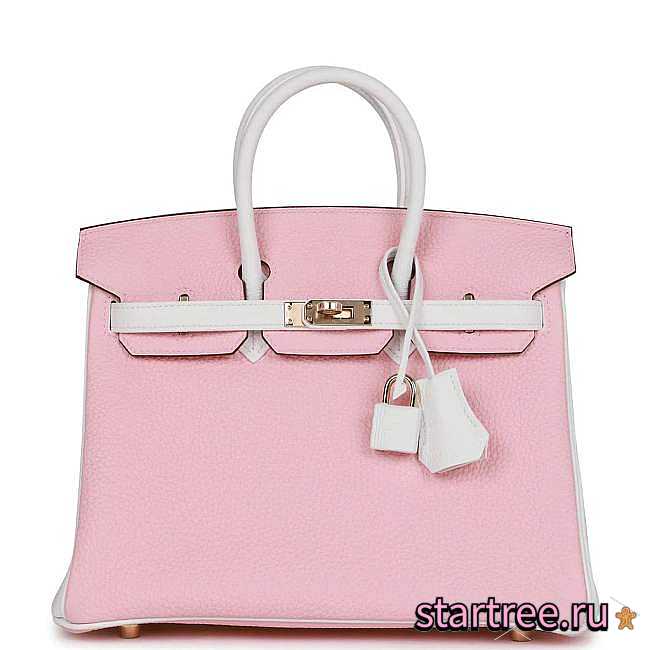 Hermes Brikin bag Pink-25cm(customization accepted） - 1