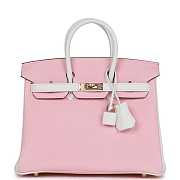 Hermes Brikin bag Pink-25cm(customization accepted） - 1