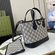 GUCCI OPHIDIA MINI TOTE BLACK- 22cmx 18cm x 10cm - 4