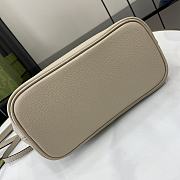 GUCCI OPHIDIA MINI TOTE WHITE- 22cmx 18cm x 10cm  - 5