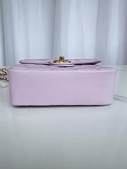 Chanel Mini Flap Bag Purple-17cm - 5