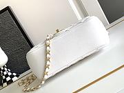 Chanel Mini Flap Bag White-17cm - 2