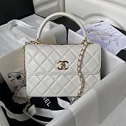 Chanel Bag Trendy CC In White-25cm - 1