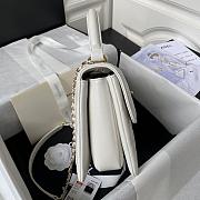 Chanel Bag Trendy CC In White-25cm - 3