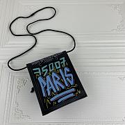 Balenciaga Graffiti Explorer Strap Pouch Leather Mini - 5