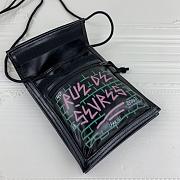 Balenciaga Graffiti Explorer Strap Pouch Leather Mini - 3