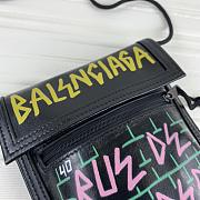 Balenciaga Graffiti Explorer Strap Pouch Leather Mini - 2
