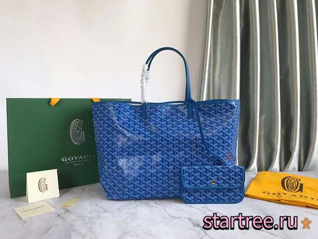 Goyard Saint Louis GM Bag Blue - 1