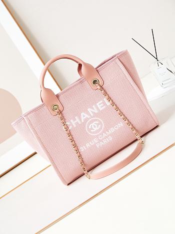 Chanel Shopping Bag Pink-32cm