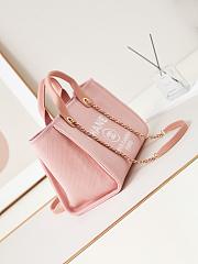 Chanel Shopping Bag Pink-32cm - 5