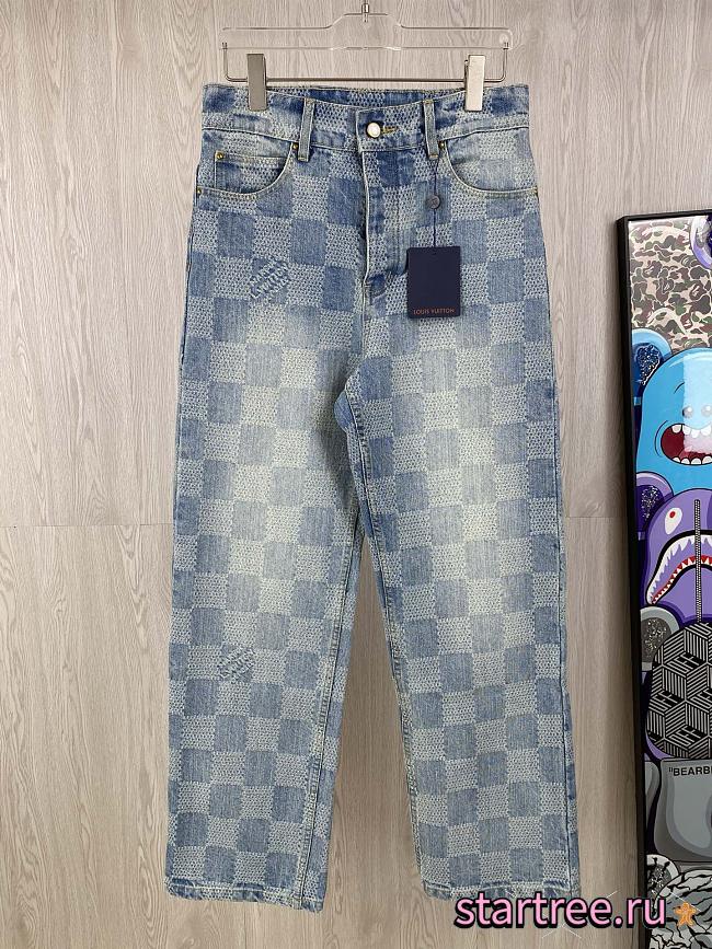 Louis Vuitton Men Jeans 001 - 1