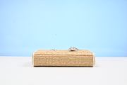 Dior Lady D-Joy Medium Natural Macrocannage Raffia - 26cm - 3