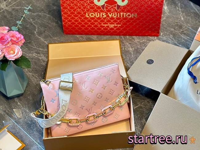 Louis Vuitton Coussin Embossed PM Bag Pink - 1