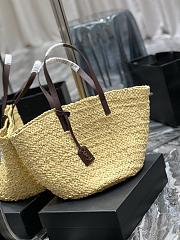 YSL Saint Lauren Raffia Bag-52* 26* 27CM - 4