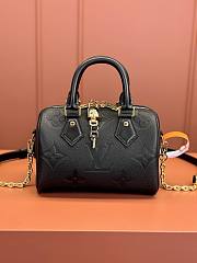 LOUIS VUITTON LV SPEEDY BANDOULIÈRE 20 BLACK M58953 - 1
