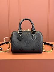 LOUIS VUITTON LV SPEEDY BANDOULIÈRE 20 BLACK M58953 - 6