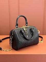LOUIS VUITTON LV SPEEDY BANDOULIÈRE 20 BLACK M58953 - 3