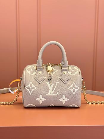LOUIS VUITTON LV SPEEDY BANDOULIÈRE 20 GREY M58953
