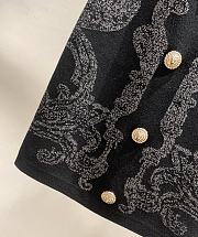 Balmain Paisley knit sleeveless dress - 2
