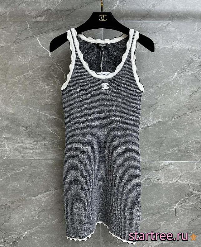 Chanel Gray Dress  - 1